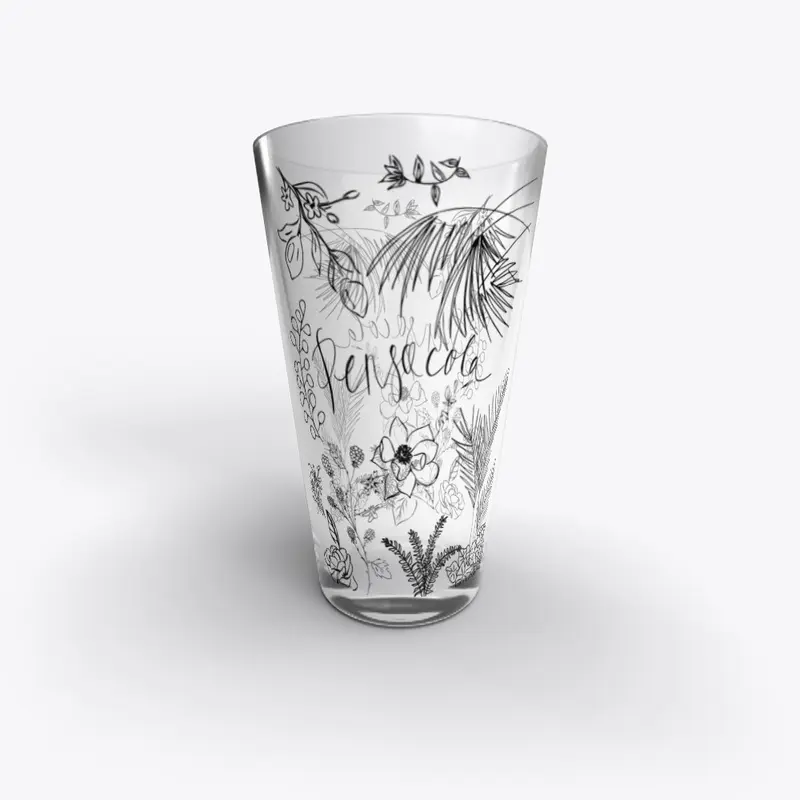 Pensacola Foliage Pint Glass