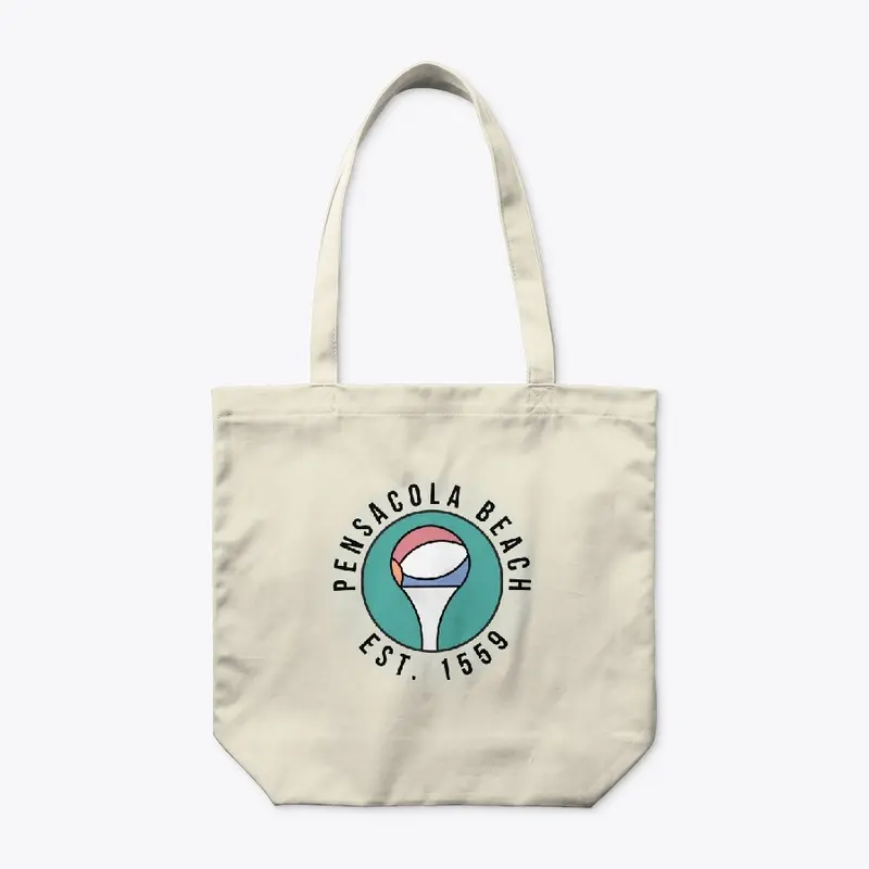 Organic Pensacola Beach Tote Bag